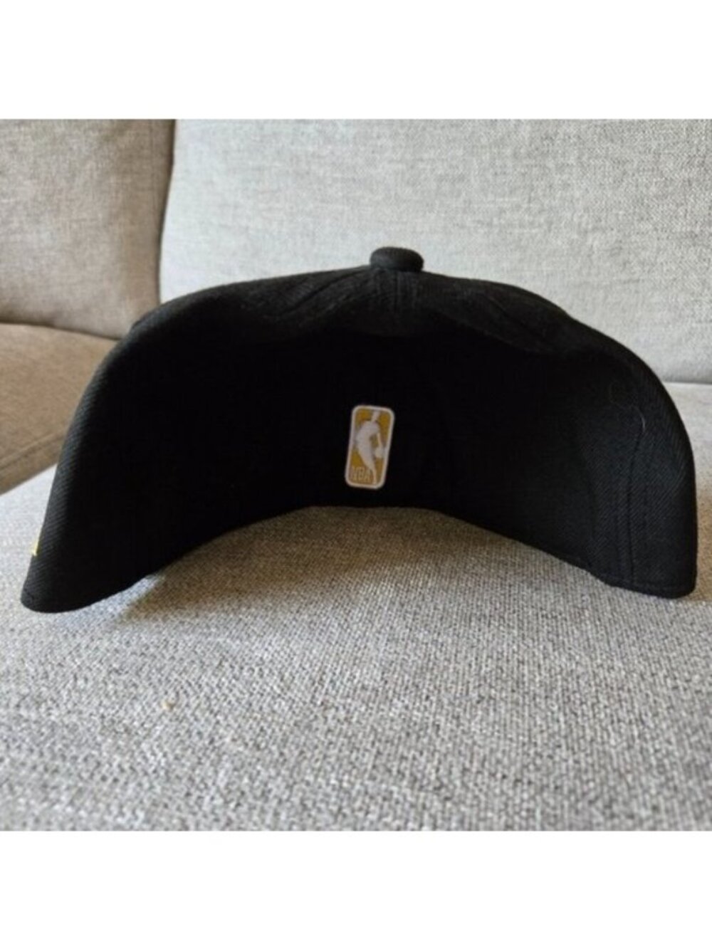 New Era 59Fifty Los Angeles Lakers Black OTC Cap 7 3/4 Classic 062026 - Picture 7 of 8